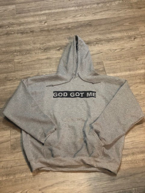 Heather Gray/Black OG Box Logo Tee + Hoodie Bundle