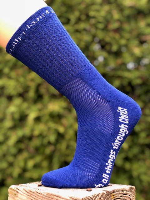 Philippians 4:13 Crew Socks