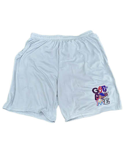 Cool Gray Limited Edition God Got Me Sports Logo Performance Shorts ...